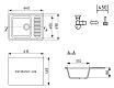 Кухонная мойка Ulgran Classic U-202-302 64 см песочный