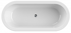 Акриловая ванна Cezares Slim Central-180-80-60-W37-SET 180x80 белый