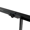 Душевой уголок Vincea Slim Soft VSR-1SS8014CLB 140x80 черный, стекло прозрачное