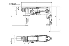 Перфоратор Metabo KHE 2445 601709500