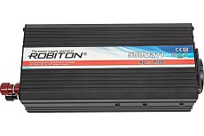 Инвертор 700W две евро розетки Robiton R700 12173