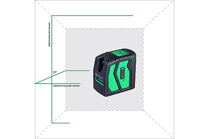 Лазерный уровень Instrumax ELEMENT 2D GREEN IM0119