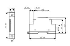 Внешний источник питания TDK-Lambda AC-DC DSP10-24