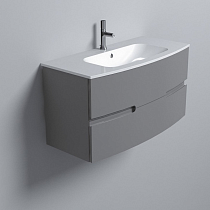 Мебель для ванной Jacob Delafon Nona 100 см, серый антрацит