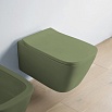 Подвесной унитаз Artceram A16 ASV003 44 00 безободковый, green salvia