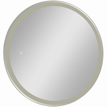 Зеркальный шкаф Континент Torneo LED 60x60 с подсветкой, белый МВК069