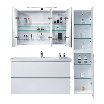 Мебель для ванной Orans BC-4023-1000 100 см белый глянец