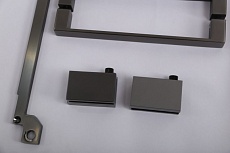 Душевой уголок Cezares SLIDER-A-2-90/100-GRIGIO-GM 90/100x90/100 серое, оружейная сталь