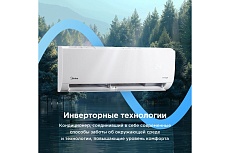 Сплит-система инверторного типа Midea с Wi-Fi контроллером MSFRW-24N8D0