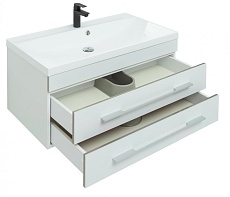 Мебель для ванной Aquanet Верона New 90 см белый матовый