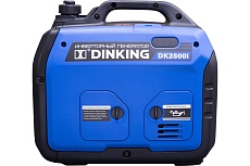 Инверторный бензиновый генератор Dinking dk2500i 2.5кВт, 230в/50гц, dk164, бак 4 л ГЕН026