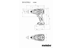 Аккумуляторный ударный винтоверт Metabo SB 18 LTX BL I 602360500