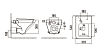 Комплект Weltwasser 10000011685 унитаз Hofbach 041 GL-WT + инсталляция Marberg 507 + кнопка Mar 507 SE