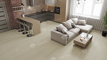 SPC ламинат Alpine Floor Solo Plus Ленто 1220x183x4 мм, ECO 14-501-R