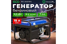 Бензиновый генератор Eco PE-3001RS