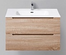 Тумба с раковиной BelBagno Etna 81x46x53 см Rovere Bianco