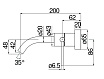 Смеситель для раковины Nobili Velis VE125199/1CR Chrome