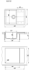 Кухонная мойка Florentina Пьемонт 65 см бежевый FS, 17.030.C0650.104