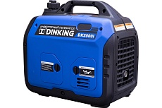 Инверторный бензиновый генератор Dinking dk2500i 2.5кВт, 230в/50гц, dk164, бак 4 л ГЕН026