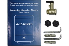 Электрический водонагреватель накопительного типа Azario 100 л. 2 кВт, вертикальный az-100tr 00078957