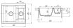 Кухонная мойка Dr.Gans Астра К 62 см, терра CM