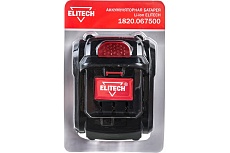 Аккумулятор (14.4 В; 4 А*ч; Li-Ion) Elitech 1820.067500