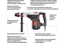 Перфоратор Keyang SDS-max HD42-7DM