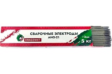 Электроды АНО-21 3 мм, 5 кг DRAGONKIT 00-00002755