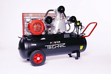 Компрессор Power Technic ременной, 220В, 3000Вт, 640 л/мин, ресивер 60 л ACB640/060