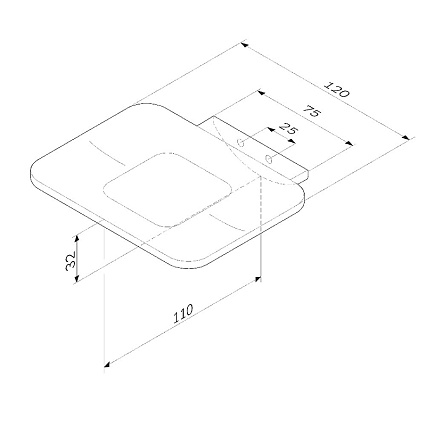 Мыльница подвесная Am.Pm Inspire 2.0 A50A34200 хром