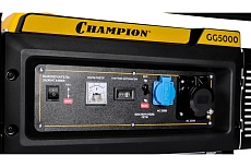 Генератор Champion 5/5,5кВт OHV лс 25л кг л/ч GG5000