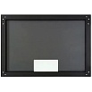 Зеркало Континент Frame Black LED 80x60 см с подсветкой, черный ЗЛП183