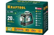 Лазерный нивелир Kraftool LL 3D 34641