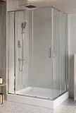 Душевой уголок BelBagno LUCE-AH-22-140/115-C-Cr 140x115 прозрачный, хром