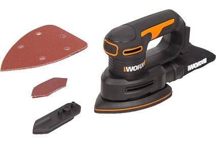 Аккумуляторная виброшлифмашина Worx WX822.9