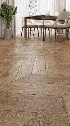 Виниловый ламинат Alpine Floor Chevron Alpine LVT Дуб Гевуина 555x127x2.5 мм, ECO 20-10B