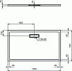 Поддон для душа Ideal Standart Ultra Flat New 120x70, белый матовый