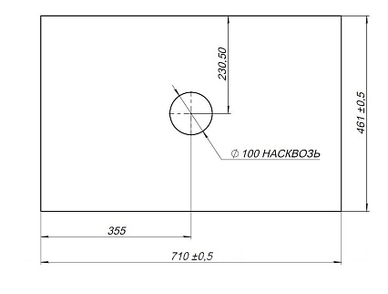 Столешница Allen Brau Reality 70 см grey structure, 1.32022.G-S