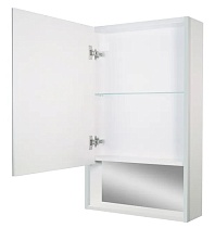 Зеркальный шкаф Континент Filit LED 50x80 с подсветкой, левый, белый МВК186