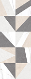 Плитка Laparet Elegance белая мозаика 20х50 см