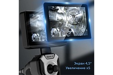 Управляемый видеоэндоскоп iCartool экран 4.5&quot;, 1Мп, 1280x720, 1м, 6мм зонд, всесторонняя артикуляция IC-VC106AW