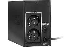 Источник бесперебойного питания Exegate SpecialPro UNB-400.LED.AVR.EURO &lt;400VA/240W, LED, AVR,2 евророзетки, Black&gt; 285525