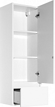 Шкаф пенал Style Line Монако Plus 36 см осина белая/бел лакобель ЛС-00000672