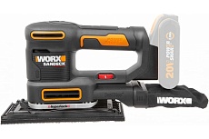 Аккумуляторная виброшлифмашина Worx WX820.9