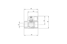 Шаровой кран REMER мини 372FF12RB