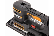 Аккумуляторная виброшлифмашина Worx WX820