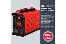 Инвертор MMA сварки Fubag IR 200 VRD сварочный ток 200 А, рабочее напряжение 150-240 В 41328