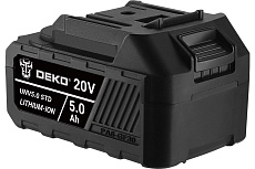 Аккумулятор Deko UNV5.0 STD, Li-ion, 20В, 5.0Аxч 063-4495