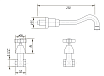 Смеситель для раковины Migliore Princeton ML.PRN-869.RA медь