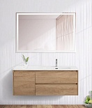 Мебель для ванной BelBagno Kraft 120 см, 2 ящика, 1 дверца, правая Rovere Nebrasca Nature